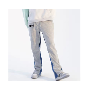 Pantalones de chándal acampanados hechos en fábrica Pantalones de chándal acampanados transpirables Pantalones de chándal acampanados de calidad profesional - Product Image 4