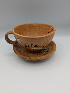 Tradebyd Tasse en noix de coco naturelle pour cadeaux éthiques Verres réutilisables et durables pour les acheteurs éco-conscients - Product Image 6