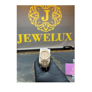 Haute Qualité Sport De Luxe De Mode En Acier Inoxydable Glacé Montre Hommes Femmes VVS D Couleur Moissanite Designers Édition Limitée Usine - Product Image 4