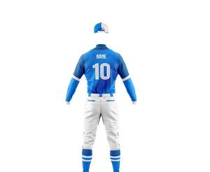 Uniforme de Béisbol Profesional Más Vendido con Contraste de Color para Adultos, Pantalones Cortos de Talla Grande, Letra del Equipo Personalizada en la Parte Delantera, Transpirable y de Secado Rápido - Product Image 2
