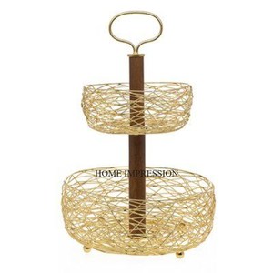 Lot de 3 paniers en rotin avec logo et design personnalisés Panier à fruits et pain Panier d'organisation de stockage du fabricant indien - Product Image 6