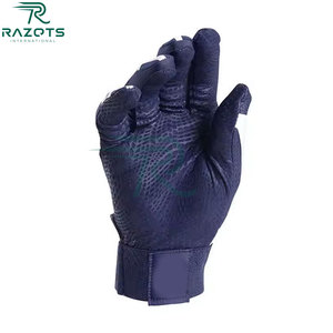 ถุงมือตีเบสบอลซอฟต์บอลคุณภาพพรีเมียมขายดีที่สุด ระบายอากาศได้ดี หนังแท้ กันลื่น ปรับแต่งได้ - Product Image 5