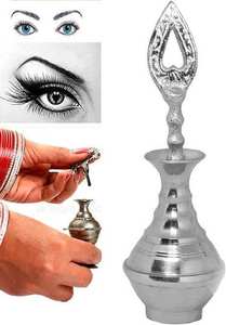 Porte-Kohl en Aluminium Surma Dani Cadeau Islamique Décoration d'Eyeliner Arabe Organisateur de Maquillage pour Poudre Cosmétique - Product Image 3