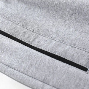 Nouvel arrivage de shorts décontractés pour hommes 100% coton motif solide taille moyenne marque privée service de gros - Product Image 3