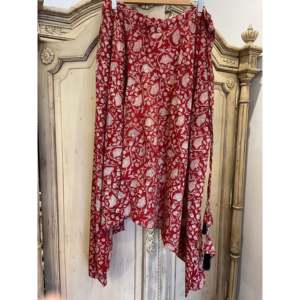 Pantalones Harem de Cintura Alta para Mujer, Diseño Floral SIENNA, Decoración con Borlas, Cintura Elástica, Transpirables, Estilo Cargo de Algodón - Product Image 2