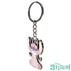 Porte-clés Thème Personnage Stitch en Métal Véritable Durable pour Enfants à partir de 3 ans - Vente en Gros - Product Image 1