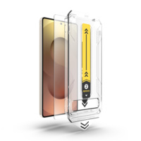 Protection d'écran en verre trempé ultra-fin, haute transparence HD, anti-traces de doigts, anti-rayures, dureté 9H, facile à poser, pour Samsung
