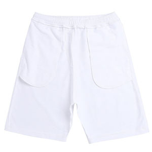 Logo personnalisé Short de Jogging pour hommes Couleur unie Séchage rapide 100% coton Nouveau design Polyester vierge Décontracté Essentiels d'entraînement - Product Image 6