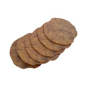 VOTRE UNIQUE SOUS-VERRE EN RÉSINE EN BOIS ÉPOXY INTELLIGENT pour Café Thé Boisson En Bois Personnaliser Tasse à Thé Ronde Carrée - Product Image 2