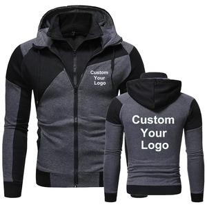 Sudadera con Capucha y Chaqueta de Forro Polar 100% Algodón con Doble Cremallera y Logotipo Personalizado para Mujer, Moda Otoño/Invierno - Product Image 2
