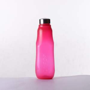 Bouteille d'eau écologique de 500ml Bouteille d'eau élégante Bouteille de style de vie durable Verres sûrs pour la santé Longue durée réutilisable - Product Image 1