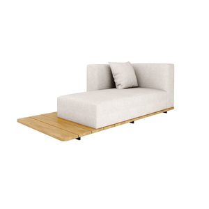 BASE SIÈGE DOUBLE BRAS GAUCHE DOSSIER SIMPLE AVEC COUSSIN (LCO/013/008) - Product Image 2