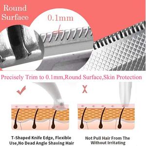 Depiladora Eléctrica Inalámbrica Sin Dolor, Recargable, para Uso en Seco y Húmedo, para Piernas, Axilas y Zona del Bikini, con Cuchilla de Cerámica - Product Image 4