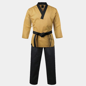 Uniforme de Karate cómodo y transpirable para hombre de Taekwondo Dobok hecho a medida con tela preencogida para entrenamiento - Product Image 1