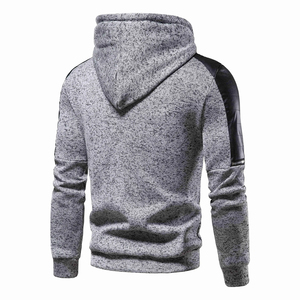 Chándales personalizados de alta calidad para hombres Chándal de hombre con combinación de colores ajustados a la moda para ropa de entrenamiento Spandex - Product Image 3