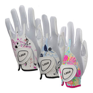 Dernière conception impression Gants de golf style unique tous temps Gants de golf bas prix de gros disponible en cuir de mouton - Product Image 4