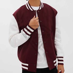Personnalisé Laine Chenille Broderie Baseball Letterman Vestes Femmes 2025 Vintage Personnalisé Couleur En Cuir Manches Varsity Veste - Product Image 6