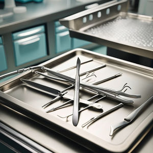 Haute qualité personnalisable n ° 4 poignée de scalpel en acier inoxydable alimentation manuelle Compatible #20-#25 lames Instruments chirurgicaux - Product Image 2