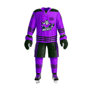 Nouveau Style Formation Hockey Sur Glace Uniforme Impression Personnalisée Sublimation Hockey Sur Glace Club Équipe Uniforme Sportswear Hockey Maillot Ensemble Uniforme - Product Image 5