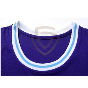 Maillot de basket-ball personnalisable haute visibilité pour homme, nouvelle arrivée, respirant, séchage rapide, sans manches, 100% polyester, vêtements de sport, ensembles de maillots de basket-ball - Product Image 5