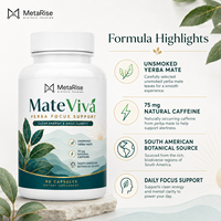 Capsules de Yerba Maté à Marque Blanche OEM – Énergie, Santé Intestinale, Soutien Digestif – Complément Herbal à Base de Plantes pour Adultes