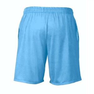 100% algodón hombres verano Casual playa Jogging pantalones cortos de talla grande High Street estilo OEM/ODM pantalones en blanco patrón sólido - Product Image 2