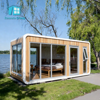 2025 China Factory Venta caliente 40ft Capsule House con jacuzzi para Glamping de lujo