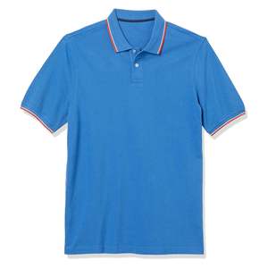 Polo de hombre de talla grande de alta calidad más vendido, Polo transpirable de algodón y poliéster con logotipo personalizado, camisetas polo con estampado de letras lavadas - Product Image 5