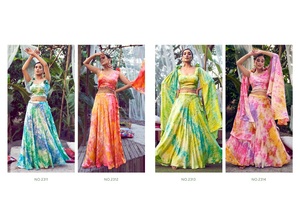 Nuevo Lehenga Choli elegante cosido impreso exclusivo con Fancy Dupatta para damas del proveedor indio - Product Image 2