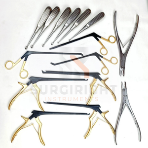 Curetas de hueso Codman Kerrison Rongeurs, juego de 15 piezas, instrumento ortopédico para columna vertebral de Surgiright Instruments - Product Image 2