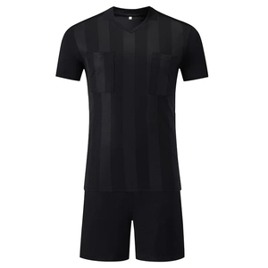 Chemises d'arbitre de lutte à rayures imprimées numériques pour hommes respirant imperméable léger en vrac expédition rapide - Product Image 3