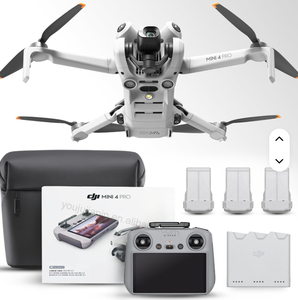 Nuevo Dron Original en Venta, Mini 4 Pro Drone Fly More Combo con Control Remoto RC2, Transmisión HDR 4K/60fps Extendida - Product Image 3