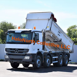 Camion benne lourd d'occasion 2018 pour Mercedes Actros 3241 8x4 Euro 2 Diesel Conduite à gauche 351-450 CV Capacité de charge 31-40T - Product Image 1