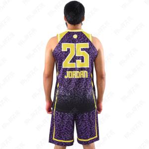 Sublimation <b>Basketball</b> Jersey Uniform Design <b>Basketball</b> Uniforms Plain Jerseys Set Custom <b>Basketball</b> Jersey and Shorts - Product Image 4