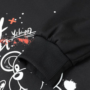 2024 Sweat-shirt à col rond 100% coton avec impression de logo personnalisé de haute qualité pour hommes Sweat-shirt grande taille très respirant - Product Image 3