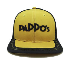 Vente en gros de chapeaux de camionneur avec logo brodé en 3D personnalisé Couvre-chefs de haute qualité à 6 panneaux Couleur de base Fabrication de casquettes de sport en plein air - Product Image 1