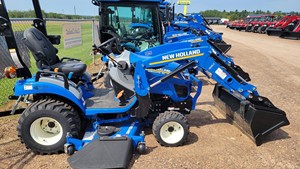 Multi-Function Workmaster 25S 24HP <b>Walking</b> Tractor with Gear Drive Cab Front Loader & Grass Mower 100LC Loader - Product Image 6
