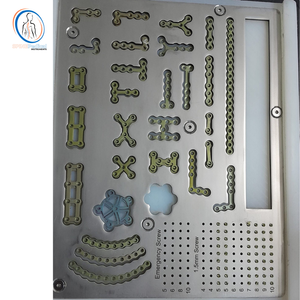 Fabricante de Instrumentos Quirúrgicos de Implantes Maxilofaciales de Titanio y Acero Inoxidable OEM, Mini Placas Mecanizadas por CNC Personalizadas - Product Image 6