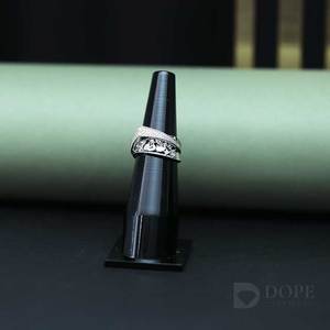 แหวนเพชรโมอิสหลากรูปทรงแฟนซีสำหรับผู้หญิงแหวนดีไซน์โดดเด่นสำหรับงานแต่งงานสแตนเลสสุดอินเทรนด์925เงินสเตอร์ลิง - Product Image 1