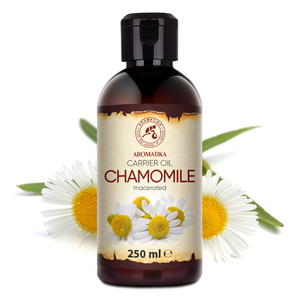 Aceite Portador de Manzanilla Alemana Aromatika 250ml, Extracto 100% Puro y Natural para el Crecimiento del Cabello, Base para Masajes y Marca Privada - Product Image 1