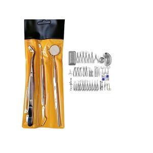 Ensemble de chirurgie dentaire de 49 pièces Kit d'outils dentaires Équipement dentaire Ensemble d'examen dentaire - Product Image 1