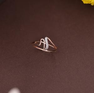 Bague de fiançailles en diamant plaqué or 18 carats certifiée IGI meilleure vente conception d'anniversaire de mariage de haute qualité conçue pour toujours - Product Image 2