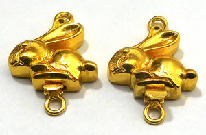 28X20MM Multi-Strand Box Fermoir 18K Or Cuivre Oxydé et Argent Plaqué 1 Brin Bijoux Fermoir B770 - Product Image 2