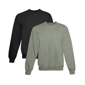 Sudadera con Cuello Redondo, Manga Larga, Lisa, 100% Algodón, Invierno, OEM Personalizado - Product Image 1