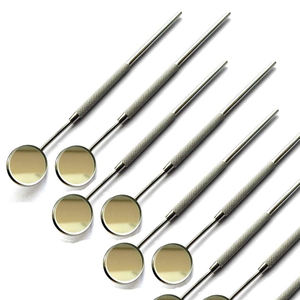 กระจกตรวจฟันสแตนเลสแบบใช้มือ พร้อมด้ามจับตามหลักสรีรศาสตร์ และได้รับการรับรองมาตรฐาน CE สำหรับการรักษาทางทันตกรรม - Product Image 3