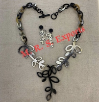 Collier en corne de buffle très demandé 2026 – Bijoux artisanaux naturels pour tous, vente en gros en grande quantité
