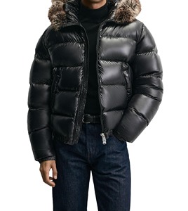 Chaqueta Cortavientos Técnica con Estampado Térmico de Tendencia 2025, Elástica, con Cuello en V, Forro Polar, Aislante, Impermeable, con Cierre de Cremallera - Product Image 1