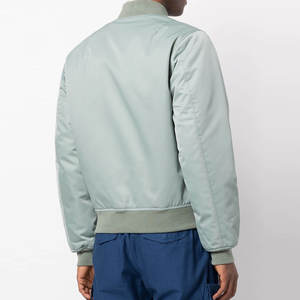 Blouson aviateur homme coupe-vent chaud pour l'hiver blouson aviateur fin rembourré coupe-vent authentique - Product Image 4