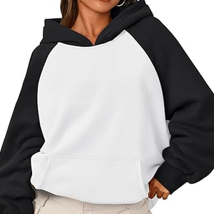 Sweat à capuche pour femme imprimé personnalisé de haute qualité, décontracté, automne, 100% coton, polaire, col à capuche, personnalisable - Product Image 5