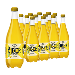 Sidra Dulce de Pera y Manzana Ciber, Botella PET de 0.8L, 5.5% de Alcohol - Product Image 3